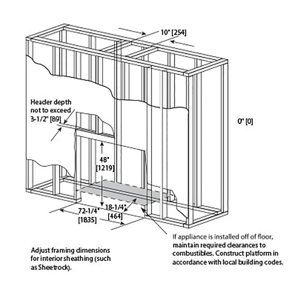 Majestic ECHEL60IN-C Echelon II 60-Inch Direct Vent Gas Fireplace 9 Majestic ECHEL60IN-C Echelon II 60-Inch Direct Vent Gas Fireplace - Image 7