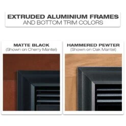 Empire White Mountain Hearth DVD42FP Tahoe Direct Vent Deluxe Fireplace, 42-Inches 14 Empire White Mountain Hearth DVD42FP Tahoe Direct Vent Deluxe Fireplace, 42-Inches -Lennox Fires Shop extruded aluminum frames 1