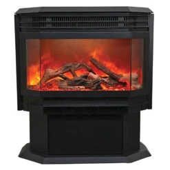 Sierra Flame By Amantii Freestand 26-Inch Smart Electric Fireplace 10 Sierra Flame By Amantii Freestand 26-Inch Smart Electric Fireplace -Lennox Fires Shop fs 26 922 c 07 22