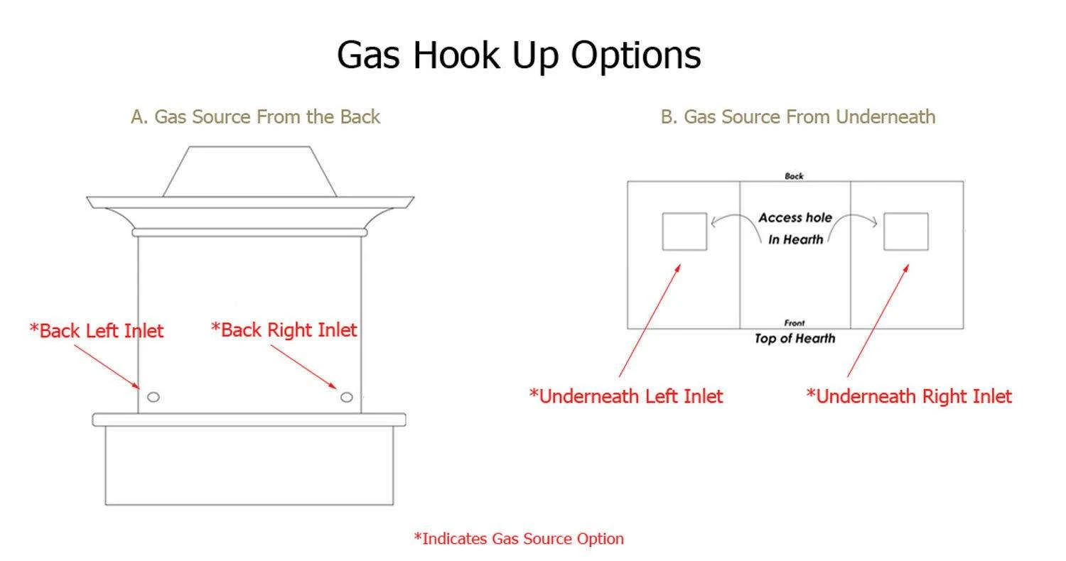 American Fyre Designs Grand Mariposa Outdoor Gas Fireplace 6 American Fyre Designs Grand Mariposa Outdoor Gas Fireplace - Image 4