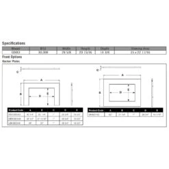 Napoleon GDIX3N-1 Oakville Series Electronic Ignition Direct Vent Gas Fireplace Insert -Lennox Fires Shop gdix3 specs