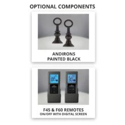 Napoleon GDIZC-NSB Inspiration ZC Series Millivolt Ignition Direct Vent Gas Fireplace Insert 14 Napoleon GDIZC-NSB Inspiration ZC Series Millivolt Ignition Direct Vent Gas Fireplace Insert -Lennox Fires Shop gdizc component options 12 19