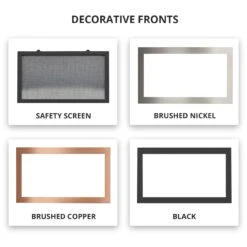 Napoleon GDIZC-NSB Inspiration ZC Series Millivolt Ignition Direct Vent Gas Fireplace Insert 12 Napoleon GDIZC-NSB Inspiration ZC Series Millivolt Ignition Direct Vent Gas Fireplace Insert -Lennox Fires Shop gdizc deco front options 2019