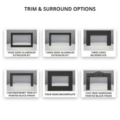 Napoleon GDIZC-NSB Inspiration ZC Series Millivolt Ignition Direct Vent Gas Fireplace Insert 13 Napoleon GDIZC-NSB Inspiration ZC Series Millivolt Ignition Direct Vent Gas Fireplace Insert -Lennox Fires Shop gdizc trim and surround options 12 19