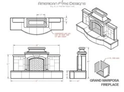 American Fyre Designs Grand Mariposa Outdoor Gas Fireplace 17 American Fyre Designs Grand Mariposa Outdoor Gas Fireplace -Lennox Fires Shop grand mariposa specs