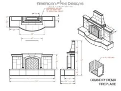 American Fyre Designs Grand Phoenix Outdoor Gas Fireplace 21 American Fyre Designs Grand Phoenix Outdoor Gas Fireplace -Lennox Fires Shop grand phoenix specs