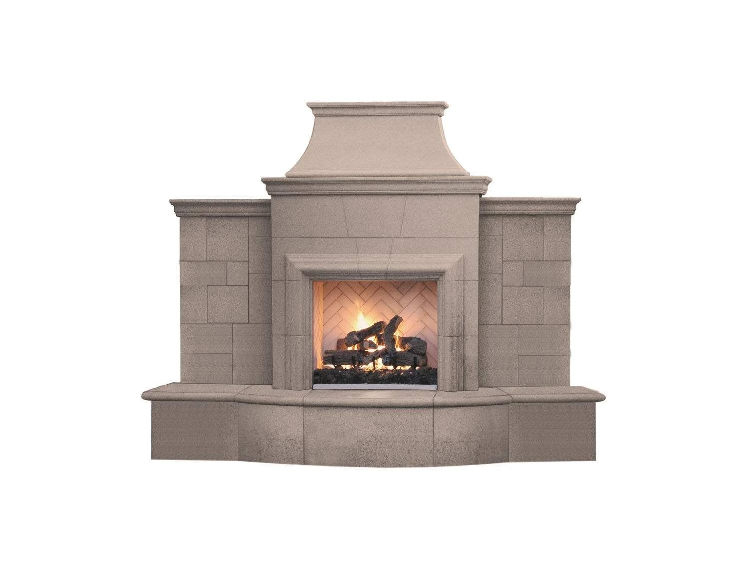 American Fyre Designs Grand Petite Cordova Outdoor Gas Fireplace 3 American Fyre Designs Grand Petite Cordova Outdoor Gas Fireplace
