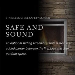 Napoleon GSS36CFNE Riverside Clean Face Outdoor Electronic Ignition Gas Fireplace With Remote And Log Set 19 Napoleon GSS36CFNE Riverside Clean Face Outdoor Electronic Ignition Gas Fireplace With Remote And Log Set -Lennox Fires Shop gss36cfne config feat d 02 22