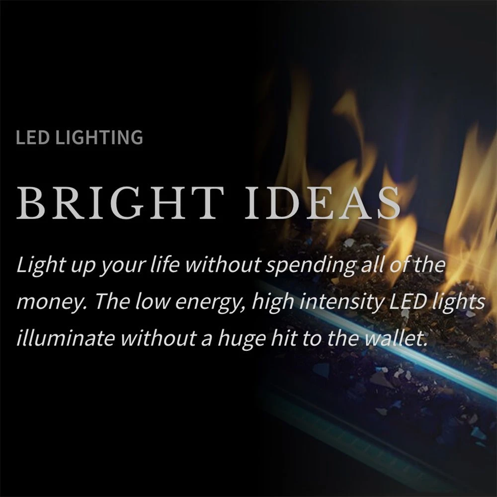 Napoleon GSS48E Galaxy Linear Outdoor Electronic Ignition Gas Fireplace With LED Lighting And Remote 11 Napoleon GSS48E Galaxy Linear Outdoor Electronic Ignition Gas Fireplace With LED Lighting And Remote - Image 9