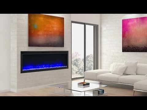 SimpliFire SF-ALLP Allusion Platinum Linear Electric Fireplace 8 SimpliFire SF-ALLP Allusion Platinum Linear Electric Fireplace - Image 6