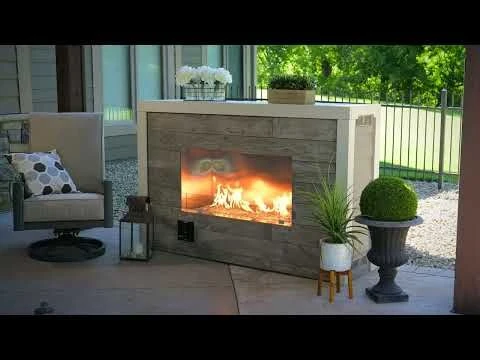 The Outdoor GreatRoom Company RSTL-LIN Linear Ready To Finish See-Through Fireplace 10 The Outdoor GreatRoom Company RSTL-LIN Linear Ready To Finish See-Through Fireplace - Image 8