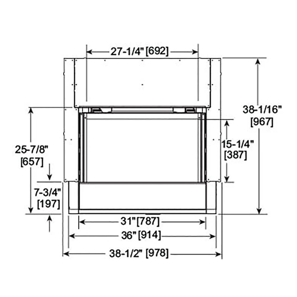 Majestic JADE32IN-B Jade 32-Inch Direct Vent Gas Fireplace 7 Majestic JADE32IN-B Jade 32-Inch Direct Vent Gas Fireplace - Image 5