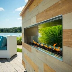 Firegear Kalea Bay Linear See-Through Outdoor Gas Fireplace, 48-Inch 10 Firegear Kalea Bay Linear See-Through Outdoor Gas Fireplace, 48-Inch -Lennox Fires Shop kalea bay ls3 2
