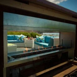 Firegear Kalea Bay Linear See-Through Outdoor Gas Fireplace With LED Lights, 48-Inch 14 Firegear Kalea Bay Linear See-Through Outdoor Gas Fireplace With LED Lights, 48-Inch -Lennox Fires Shop kalea bay ls4 1