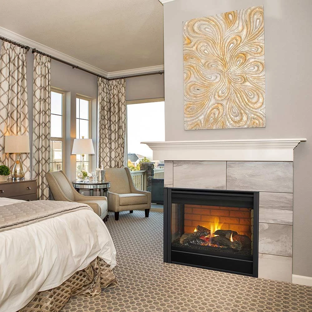 Majestic 36-Inch Direct Vent Multi-Sided Left Corner Gas Fireplace With IntelliFire Ignition 4 Majestic 36-Inch Direct Vent Multi-Sided Left Corner Gas Fireplace With IntelliFire Ignition - Image 2