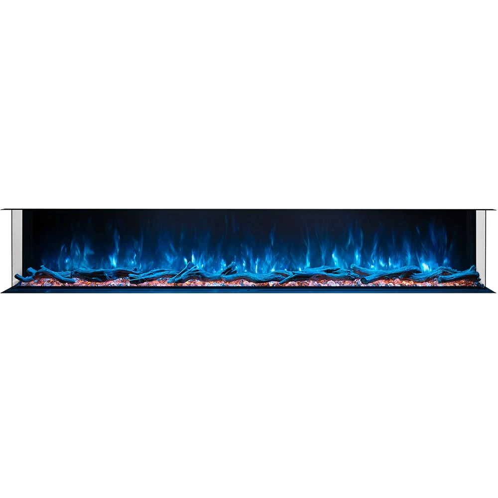 Modern Flames Landscape Pro Multi 120-Inch Three-Sided Built-In Electric Fireplace 4 Modern Flames Landscape Pro Multi 120-Inch Three-Sided Built-In Electric Fireplace - Image 2
