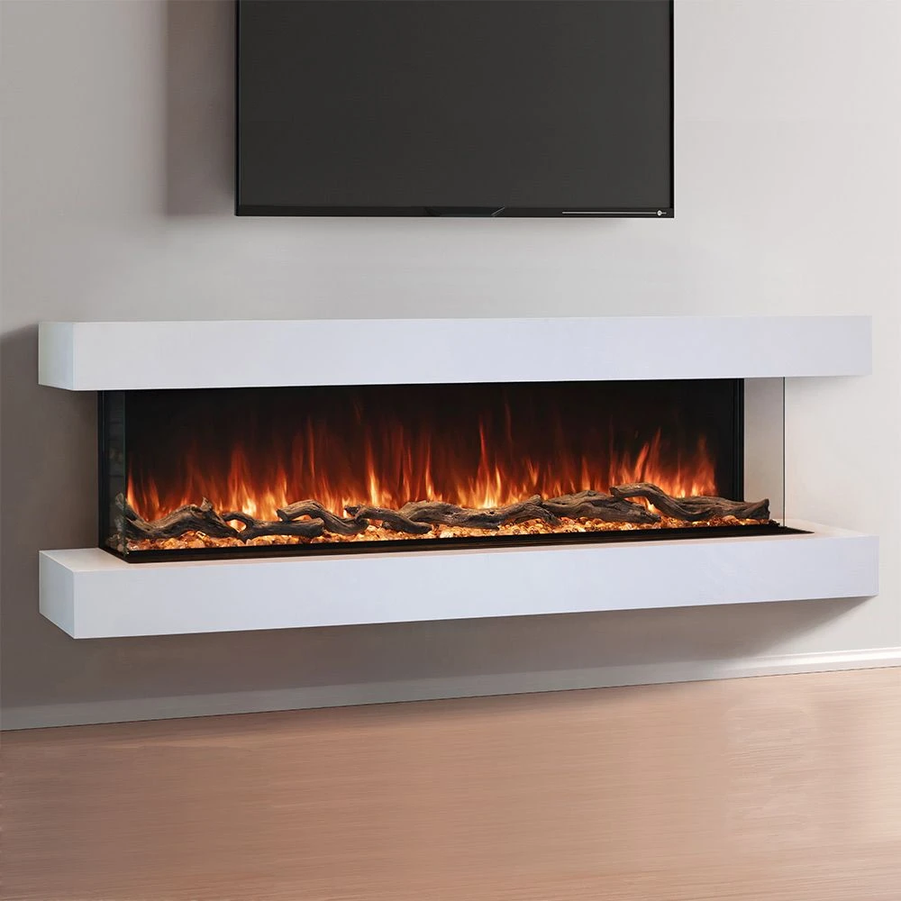 Modern Flames LPM-4416-WMC Landscape Pro Multi 44-Inch Three-Sided Electric Fireplace With Wall Mount Mantel 6 Modern Flames LPM-4416-WMC Landscape Pro Multi 44-Inch Three-Sided Electric Fireplace With Wall Mount Mantel - Image 4