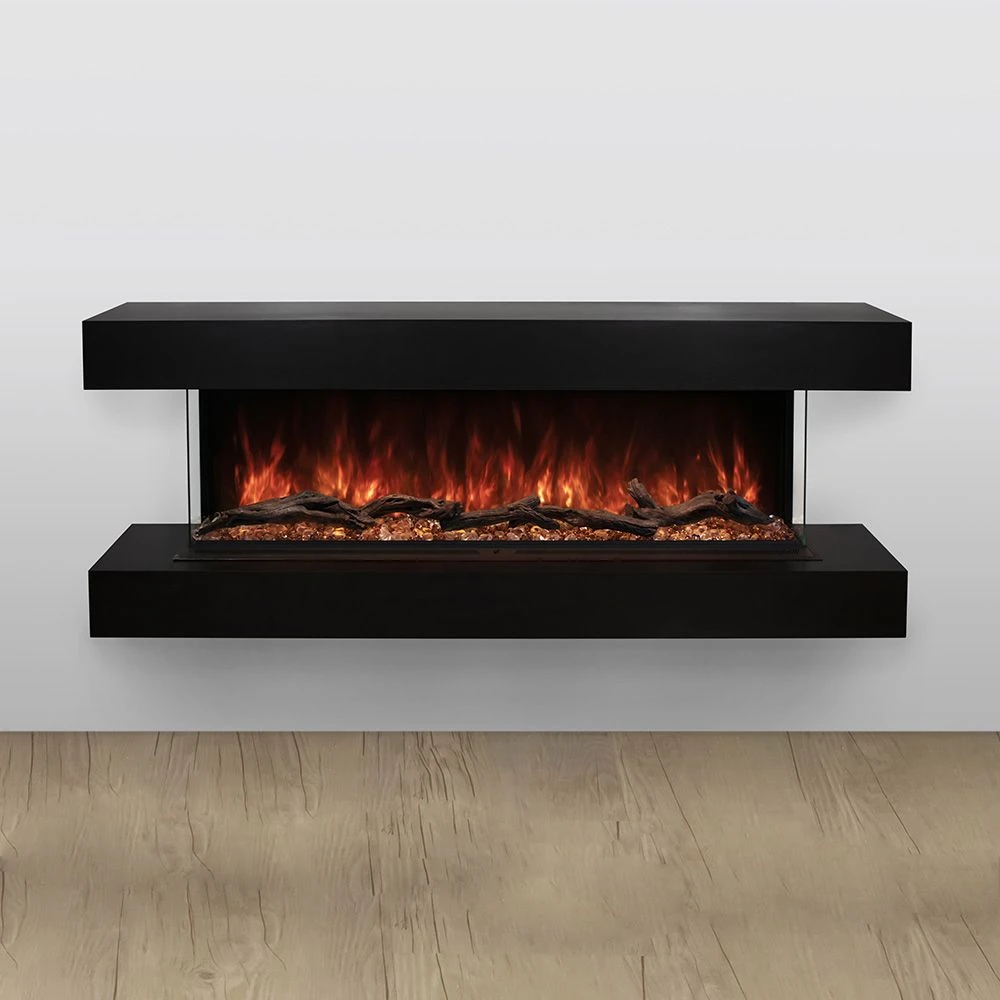 Modern Flames LPM-5616-WMC Landscape Pro Multi 56-Inch Three-Sided Electric Fireplace With Wall Mount Mantel 5 Modern Flames LPM-5616-WMC Landscape Pro Multi 56-Inch Three-Sided Electric Fireplace With Wall Mount Mantel - Image 3