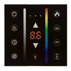 Modern Flames LPM-8016-WMC Landscape Pro Multi 80-Inch Three-Sided Electric Fireplace With Wall Mount Mantel 9 Modern Flames LPM-8016-WMC Landscape Pro Multi 80-Inch Three-Sided Electric Fireplace With Wall Mount Mantel -Lennox Fires Shop lpm xx16 feat a 03 20 2