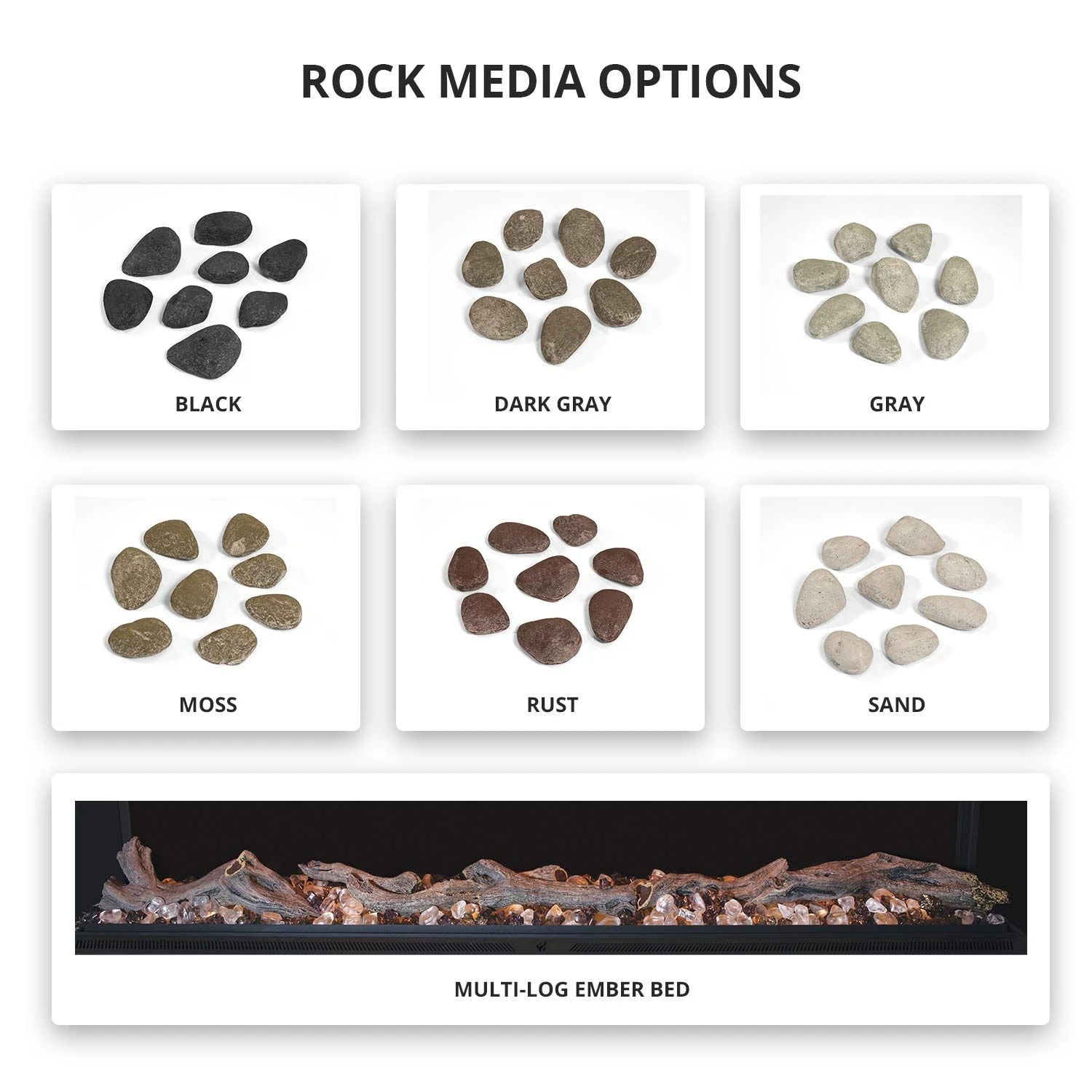 Modern Flames LPM-5616-WMC Landscape Pro Multi 56-Inch Three-Sided Electric Fireplace With Wall Mount Mantel 8 Modern Flames LPM-5616-WMC Landscape Pro Multi 56-Inch Three-Sided Electric Fireplace With Wall Mount Mantel - Image 6