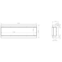 Modern Flames RS-3626 RedStone 36-Inch Built-In Electric Fireplace 9 Modern Flames RS-3626 RedStone 36-Inch Built-In Electric Fireplace -Lennox Fires Shop lpm6816 specs 03 20