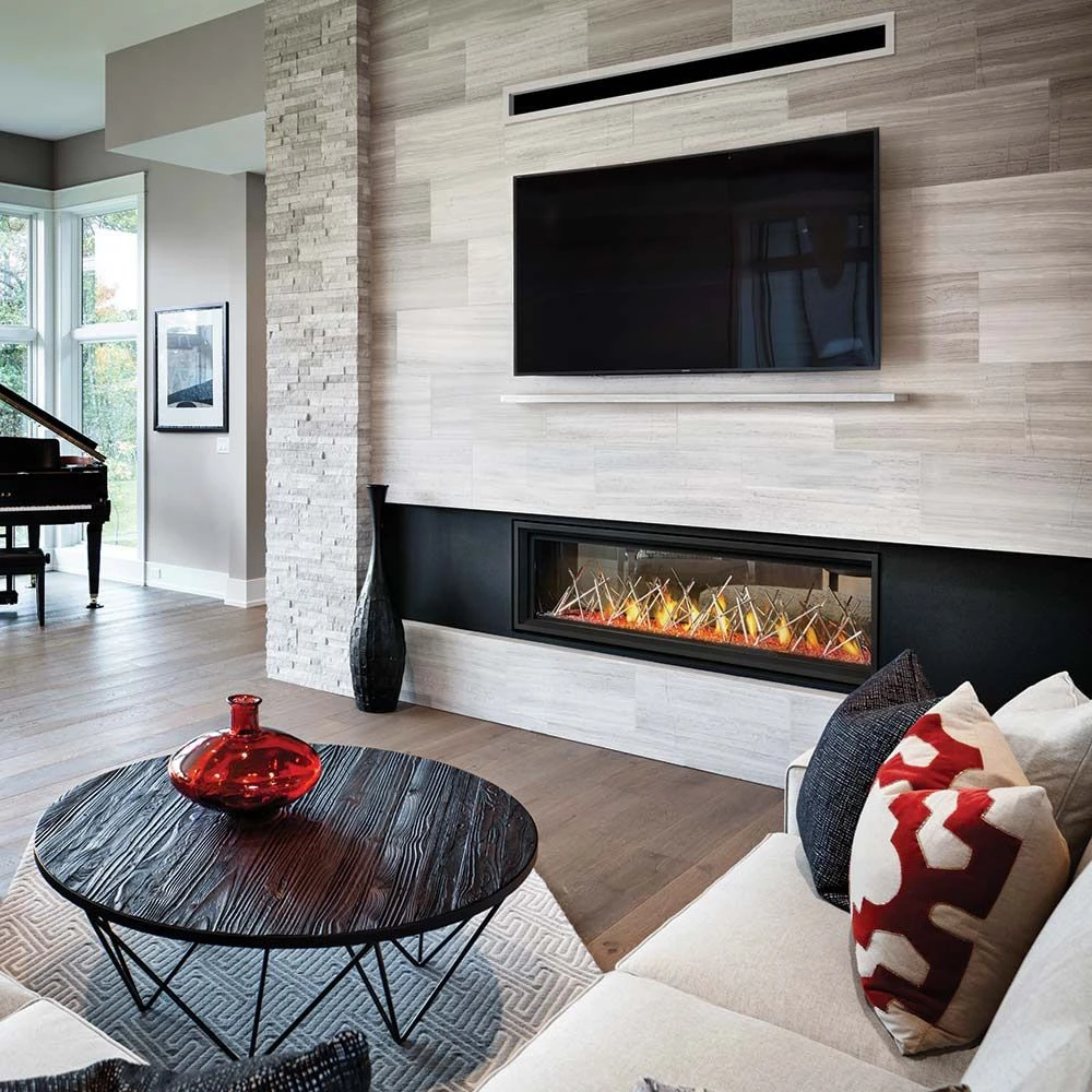 Napoleon LV62N2 Vector Series Double Sided Electronic Ignition 62-Inch Direct Vent Gas Fireplace 4 Napoleon LV62N2 Vector Series Double Sided Electronic Ignition 62-Inch Direct Vent Gas Fireplace - Image 2