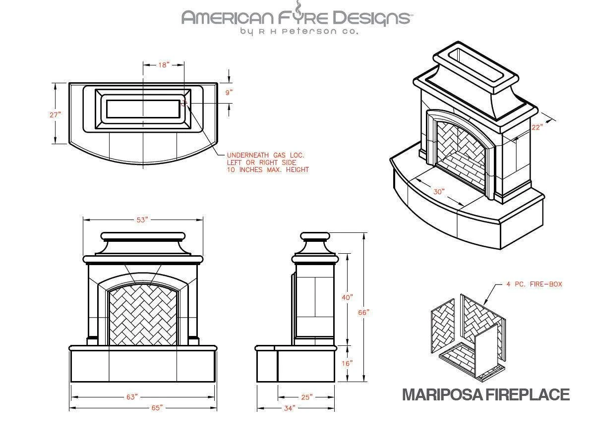 American Fyre Designs Mariposa Outdoor Gas Fireplace 11 American Fyre Designs Mariposa Outdoor Gas Fireplace - Image 9