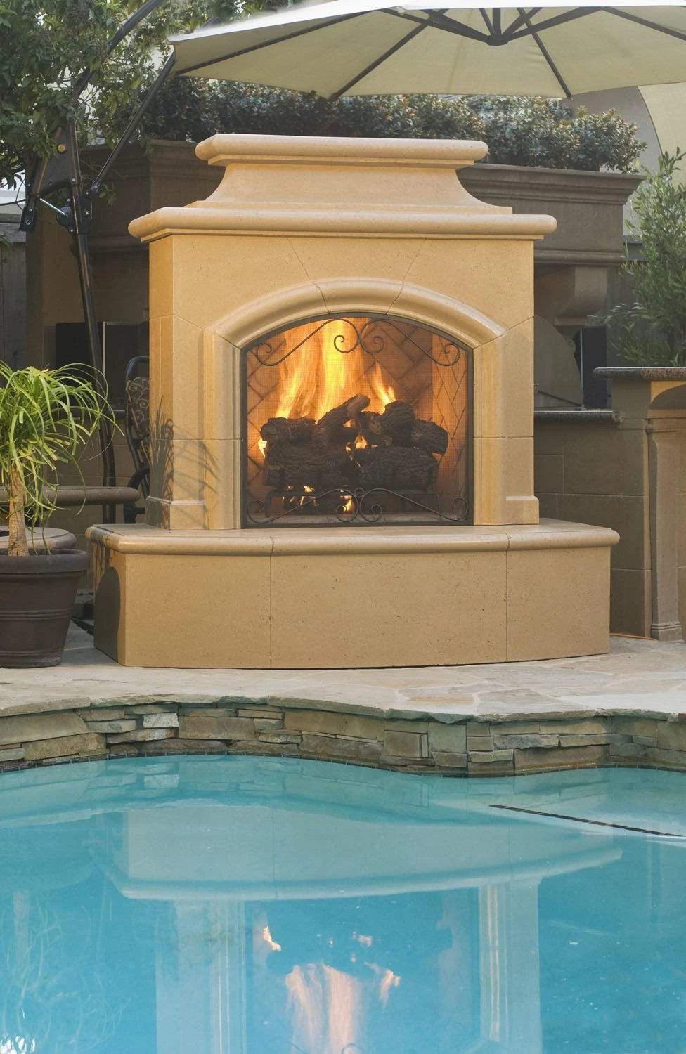 American Fyre Designs Mariposa Outdoor Gas Fireplace 4 American Fyre Designs Mariposa Outdoor Gas Fireplace - Image 2