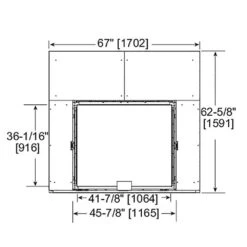 Majestic MARQ42STIN Marquis II 42-Inch See-Through Direct Vent Gas Fireplace 9 Majestic MARQ42STIN Marquis II 42-Inch See-Through Direct Vent Gas Fireplace -Lennox Fires Shop marq42in specs a 01 21 1