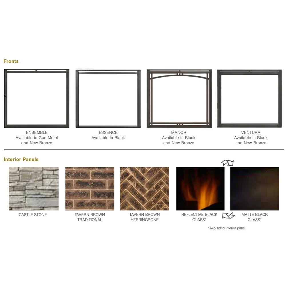 Majestic Meridian Platinum 36-Inch Direct Vent Gas Fireplace 5 Majestic Meridian Platinum 36-Inch Direct Vent Gas Fireplace - Image 3