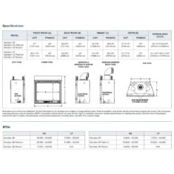 Majestic Meridian Platinum 36-Inch Direct Vent Gas Fireplace 11 Majestic Meridian Platinum 36-Inch Direct Vent Gas Fireplace -Lennox Fires Shop mer36p config c 08 23