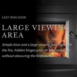 Napoleon S25 Wood Stove With Pedestal 12 Napoleon S25 Wood Stove With Pedestal -Lennox Fires Shop nap s25 feat b 01 22