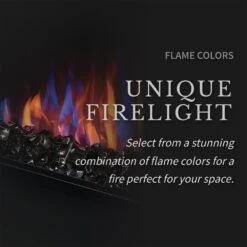 Napoleon NEFB30H Cineview 30-Inch Built-In Electric Fireplace With Logs, Crystal Media And Remote -Lennox Fires Shop nefb26h feat e 02 22