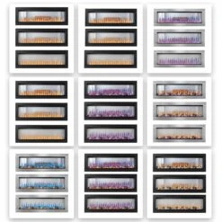 Napoleon NEFBD60HE CLEARion 60-Inch Built-In See-Through Electric Fireplace With Logs, Crystal Media & Remote 12 Napoleon NEFBD60HE CLEARion 60-Inch Built-In See-Through Electric Fireplace With Logs, Crystal Media & Remote -Lennox Fires Shop nefbd60he a 12 20