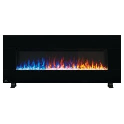 Napoleon NEFL50HF-BT Harsten 50-Inch Wall Mount Or Standalone Electric Fireplace With Bluetooth Speakers -Lennox Fires Shop nefl50hf bt e 10 21