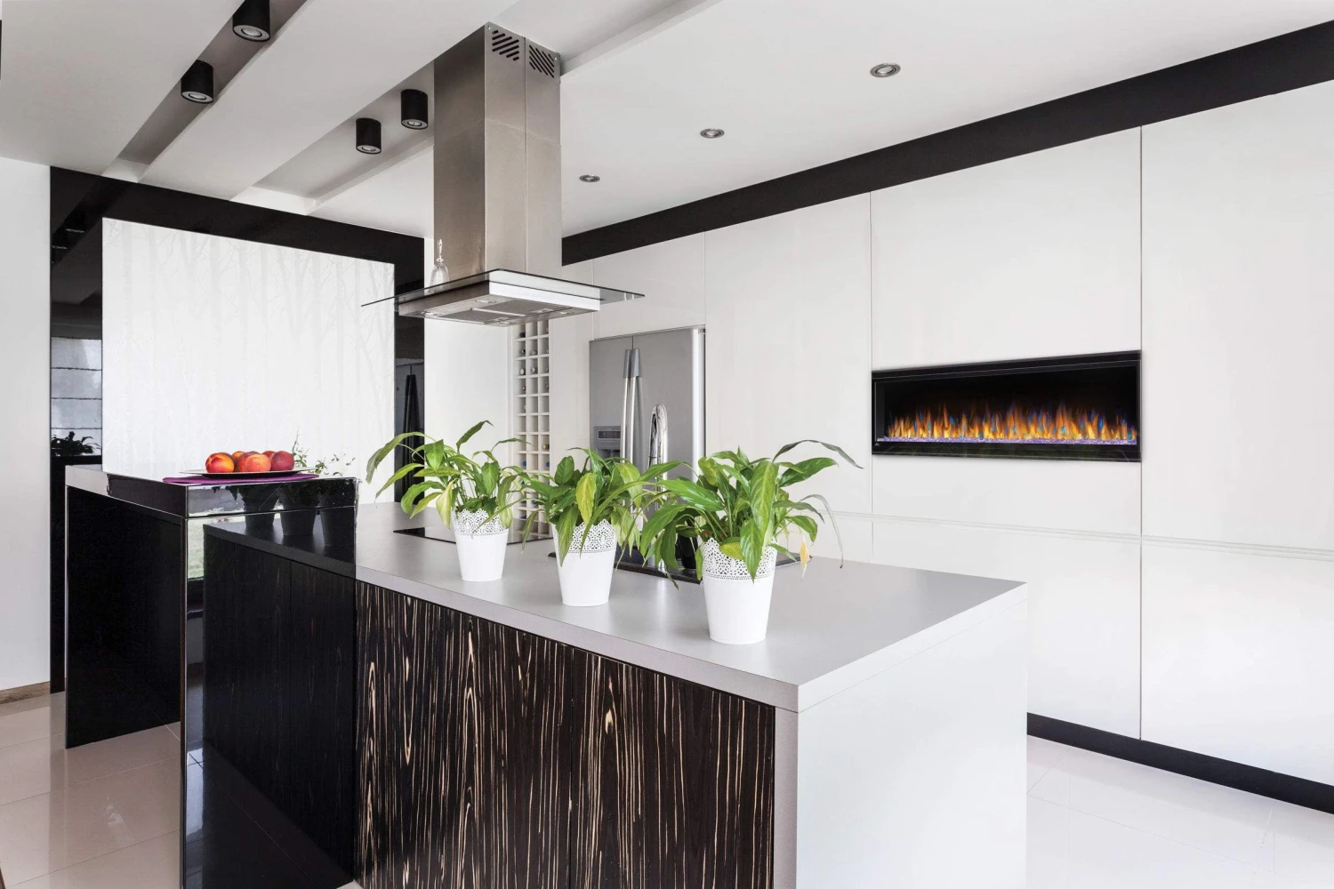 Napoleon NEFLxxCHD-1 Alluravision Deep Depth Linear Electric Fireplace 4 Napoleon NEFLxxCHD-1 Alluravision Deep Depth Linear Electric Fireplace - Image 2