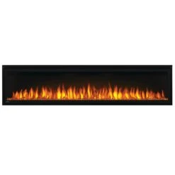 Napoleon Entice Series Electric Fireplace With Crystal Ember Media -Lennox Fires Shop nefl72cfh a crystals 03 20