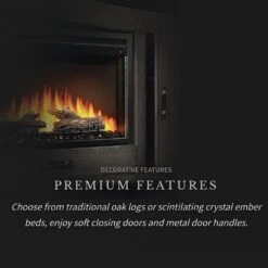 Napoleon NEFP30-3020RK Franklin Electric Fireplace TV Stand With 30-Inch Cineview Firebox 15 Napoleon NEFP30-3020RK Franklin Electric Fireplace TV Stand With 30-Inch Cineview Firebox -Lennox Fires Shop nefp30 3020rk feat c 02 22