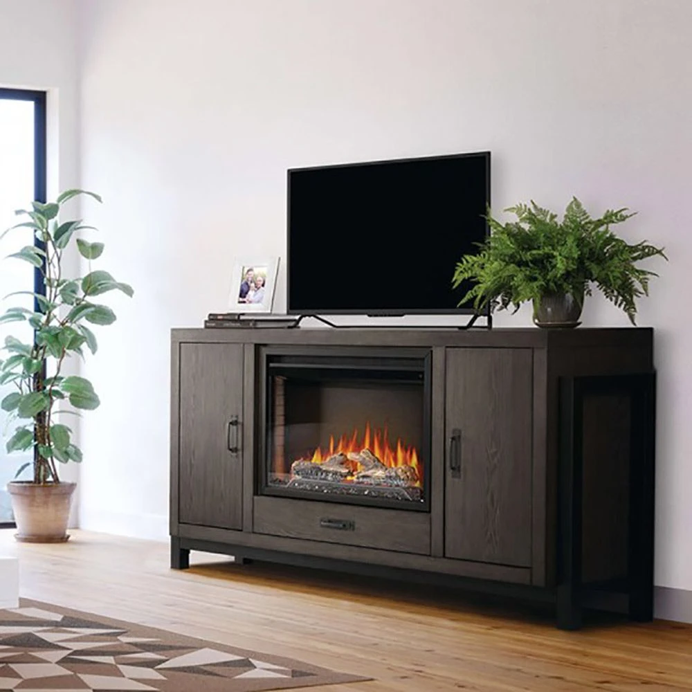Napoleon NEFP30-3020RK Franklin Electric Fireplace TV Stand With 30-Inch Cineview Firebox 4 Napoleon NEFP30-3020RK Franklin Electric Fireplace TV Stand With 30-Inch Cineview Firebox - Image 2