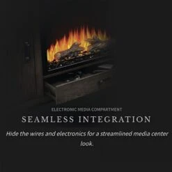 Napoleon NEFP30-3820AW Charlotte Electric Fireplace TV Stand With 30-Inch Cineview Firebox 18 Napoleon NEFP30-3820AW Charlotte Electric Fireplace TV Stand With 30-Inch Cineview Firebox -Lennox Fires Shop nefp30 3820aw feat e 02 22