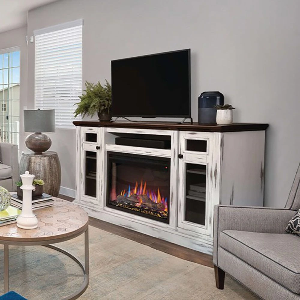 Napoleon NEFP30-3820AW Charlotte Electric Fireplace TV Stand With 30-Inch Cineview Firebox 4 Napoleon NEFP30-3820AW Charlotte Electric Fireplace TV Stand With 30-Inch Cineview Firebox - Image 2