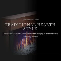 Napoleon NEFP32-5320BW Stylus Steinfeld Wall Mount Electric Fireplace With Remote And Wood Surround -Lennox Fires Shop nefp32 5320bw feat a 02 22