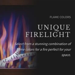 Napoleon NEFP32-5320BW Stylus Steinfeld Wall Mount Electric Fireplace With Remote And Wood Surround -Lennox Fires Shop nefp32 5320bw feat f 02 22