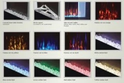 Napoleon NEFVC Allure Series Vertical Wall Mount/Built-In Electric Fireplace 18 Napoleon NEFVC Allure Series Vertical Wall Mount/Built-In Electric Fireplace -Lennox Fires Shop nefvc colors