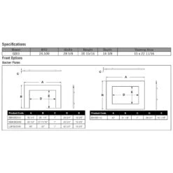 Napoleon GDI3N-1 Oakville Series Millivolt Ignition Direct Vent Gas Fireplace Insert 15 Napoleon GDI3N-1 Oakville Series Millivolt Ignition Direct Vent Gas Fireplace Insert -Lennox Fires Shop oakville g3 specs