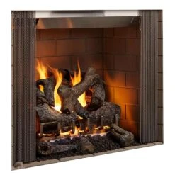 Outdoor Lifestyles Castlewood 42-Inch Outdoor Wood Fireplace