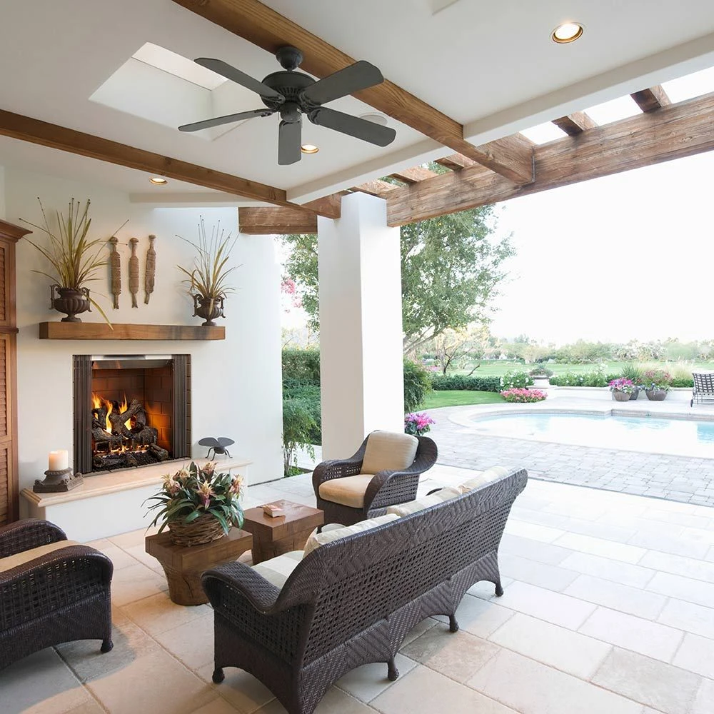 Outdoor Lifestyles Castlewood 42-Inch Outdoor Wood Fireplace 5 Outdoor Lifestyles Castlewood 42-Inch Outdoor Wood Fireplace - Image 3