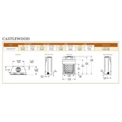 Outdoor Lifestyles Castlewood 42-Inch Outdoor Firebox With Gas Log Set 11 Outdoor Lifestyles Castlewood 42-Inch Outdoor Firebox With Gas Log Set -Lennox Fires Shop odcastlewd 42 log config e 04 23 1