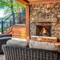 Outdoor Lifestyles Courtyard 36-Inch Outdoor Gas Fireplace 10 Outdoor Lifestyles Courtyard 36-Inch Outdoor Gas Fireplace -Lennox Fires Shop odcoug 36 config c 06 23