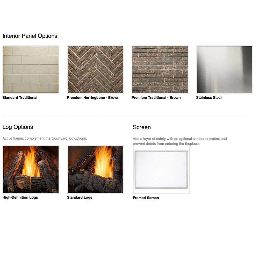 Outdoor Lifestyles Courtyard 42-Inch Outdoor Gas Fireplace 5 Outdoor Lifestyles Courtyard 42-Inch Outdoor Gas Fireplace - Image 3